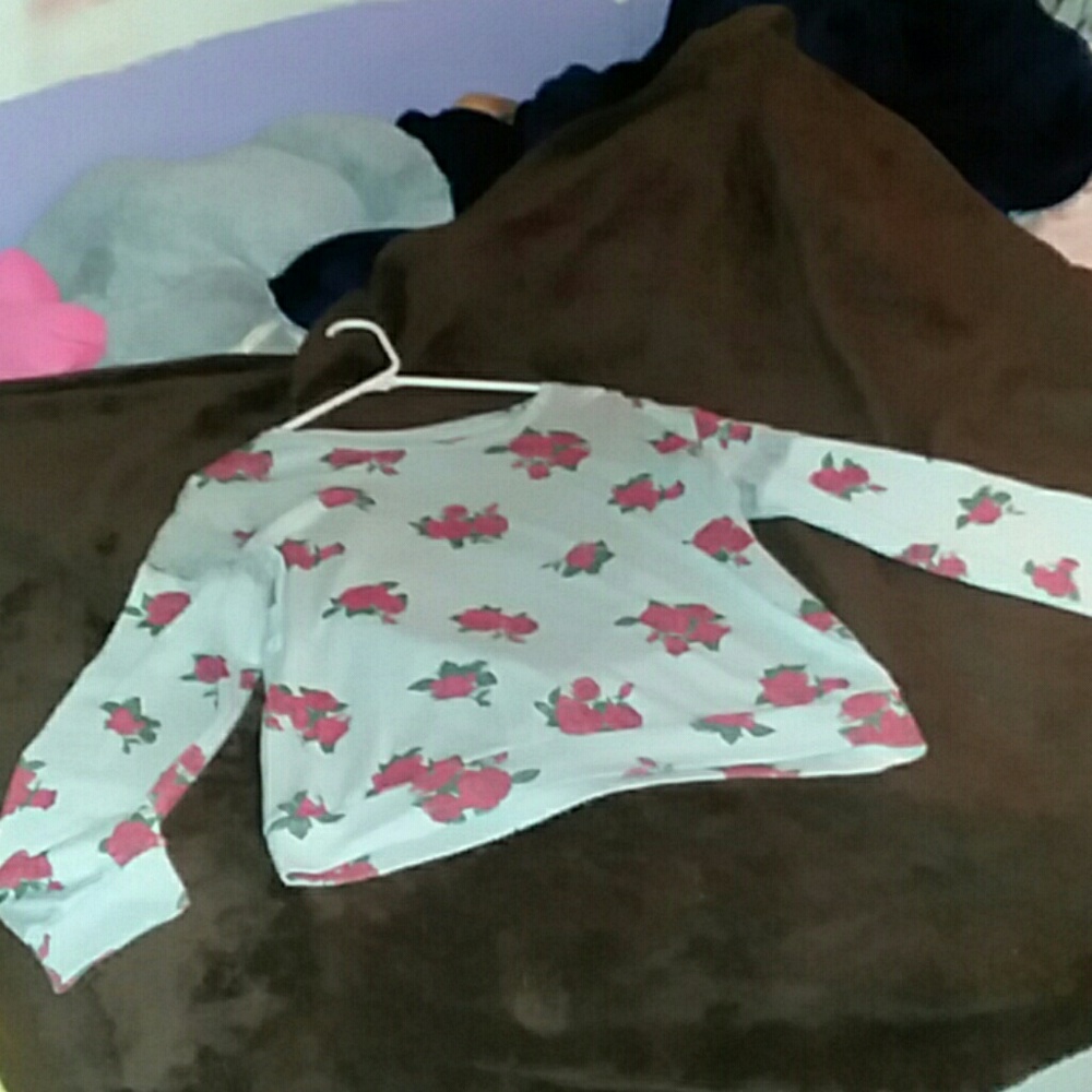 Grey Rose long sleeve shirt (XXL)